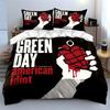 Green Day American Idiot Постельное белье Комплект пододеяльника Наволочки  (1*Пододеяльник 2*Наволочки, без одеяла)