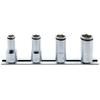 Koken 1/4" (6.35mm) Square Nut Grip Semi-Deep Socket Rail Set RS2350 X 4