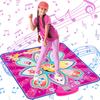 Dance Mat Toys for Girls, Musical Kids Toy Gifts with 3 Game Modes & 4 Challenge Levels, Built-in Music & Adjustable Volume, Birthday for Kids