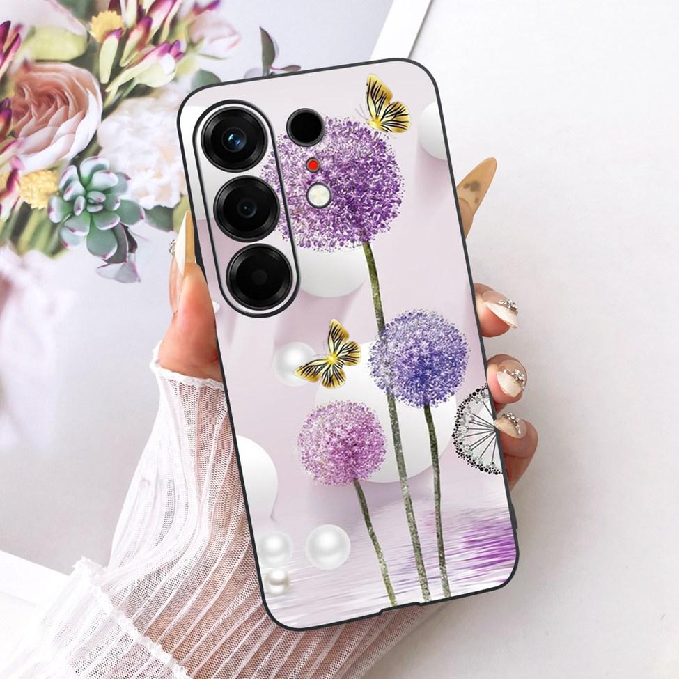 Чехол для Tecno CN5 Чехол для Tecno Camon 50 4G Модный Бабочка Милый Кот Крутой Расписной Мягкий Чехол для Телефона Для Techno Camon50 4G