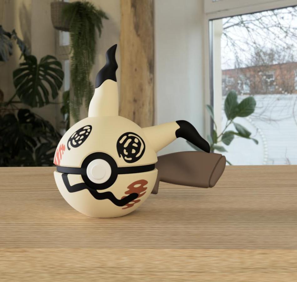 Покебол Форма Покемона Сфера Фигурки Модель Статуэтка Настольное Украшение 3D Печатная Модель Модная Игрушка Подарок-Сюрприз Коллекционная