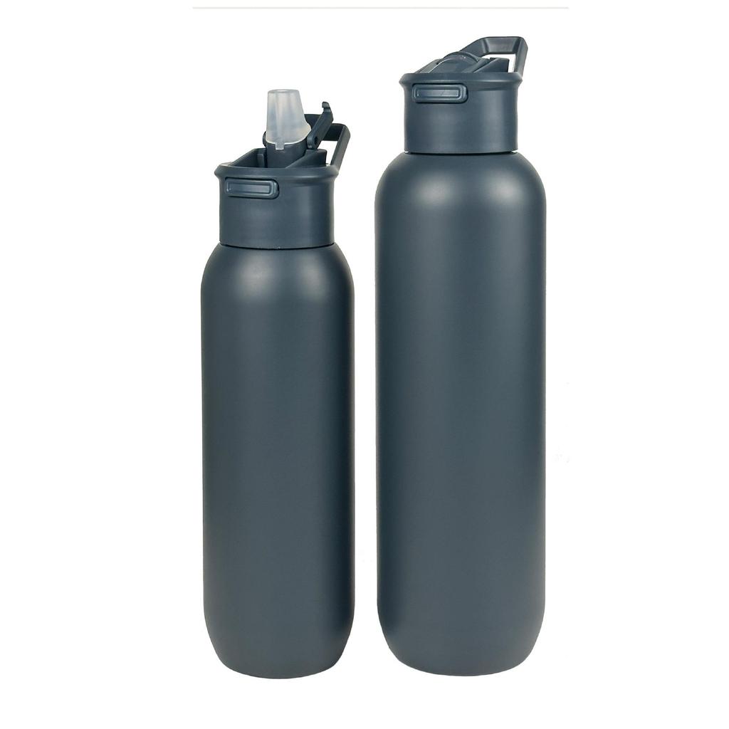 Portable Stainless Steel Vacuum Insulated Sports Water Bottle with Straw