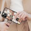 Забавные милые кошки Магнитный чехол для телефона ДЛЯ APPLE iPhone 17 Air 16 14 13 12 Pro Max 15 Plus Беспроводная зарядка С крышкой MagSafe
