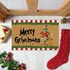 Рождественский дверной коврик, уличный приветственный коврик для входной двери, рождественский ковер для прихожей, забавные дверные коврики 23,7X15,9 дюйма, противоскользящие коврики, украшения для дома