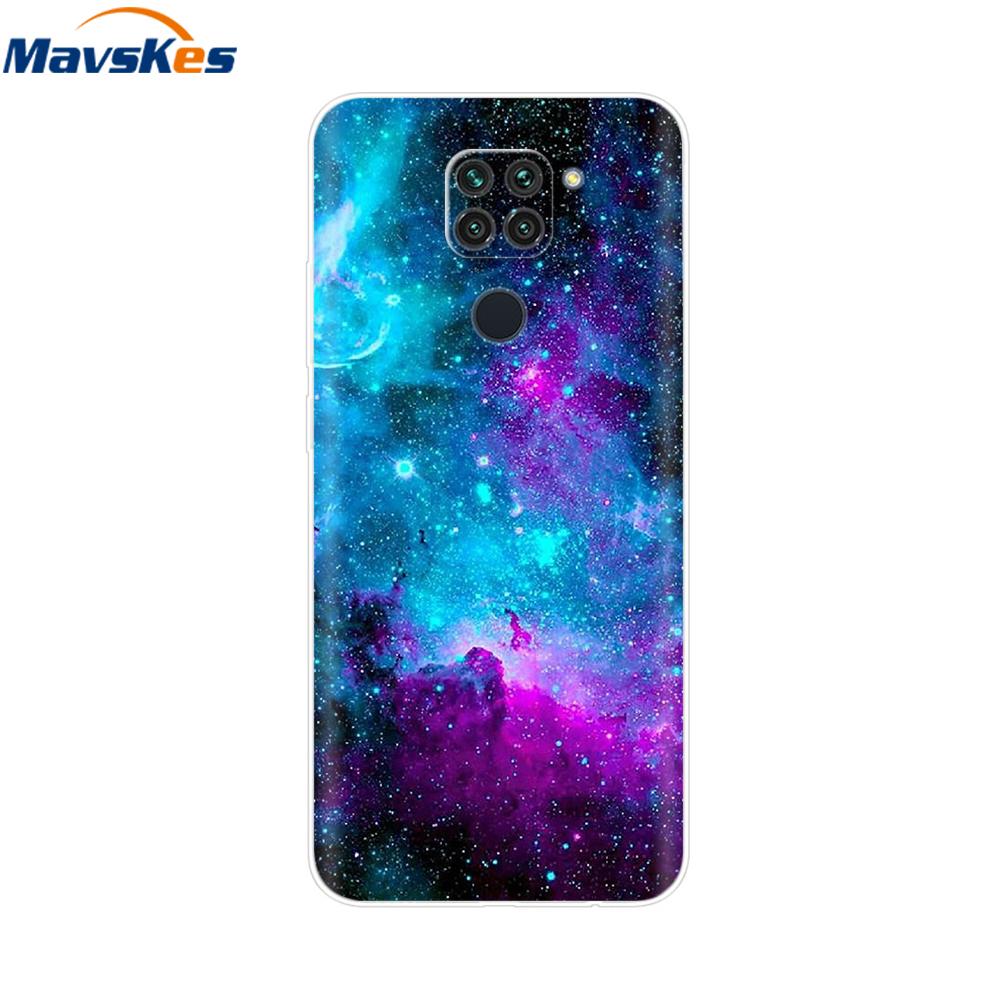 Чехол для телефона для Xiaomi Redmi Note 9 Чехол 6,53'' Мягкий силиконовый ТПУ Задняя крышка для Xiaomi Redmi Note 9 Note9 Чехол Coque Fundas Para
