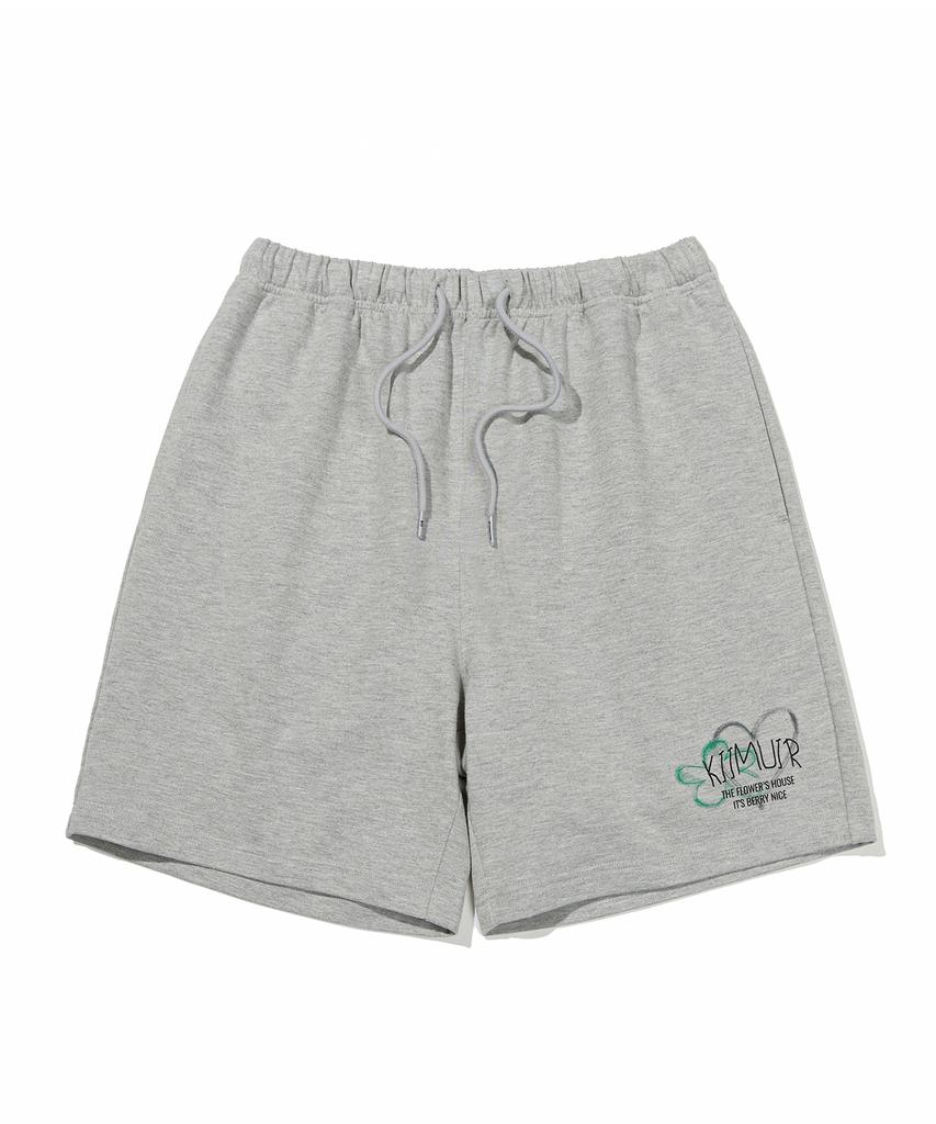 Kimwear Nylon Deep One-Pleat Bermuda Elastic Pants_4 Color