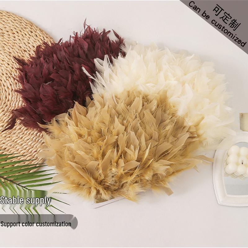 Отделка из перьев индейки 10-15 см для одежды, DIY и украшений