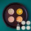 3D Mooncake Mold Flower-shaped Pastry Making Tools Cookie Stamp Mould  Kitchen DIY