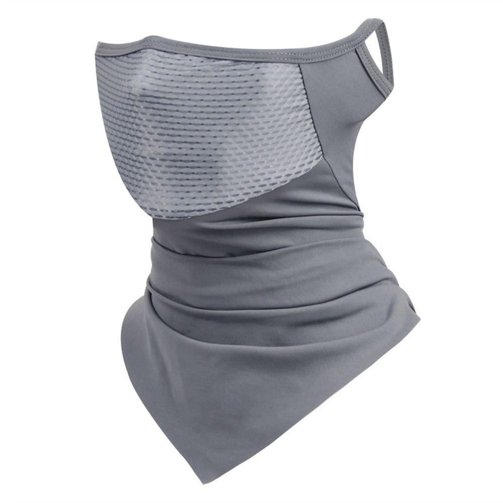Защита от солнца Маска для лица закрывающая все лицо Дышащий мотоциклетный шарф Модная велосипедная маска Лето