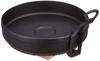 Gyoza Iron Pot 20cm For Gas Fire Only With Handle and Wooden Stand Made In Japan 720021
