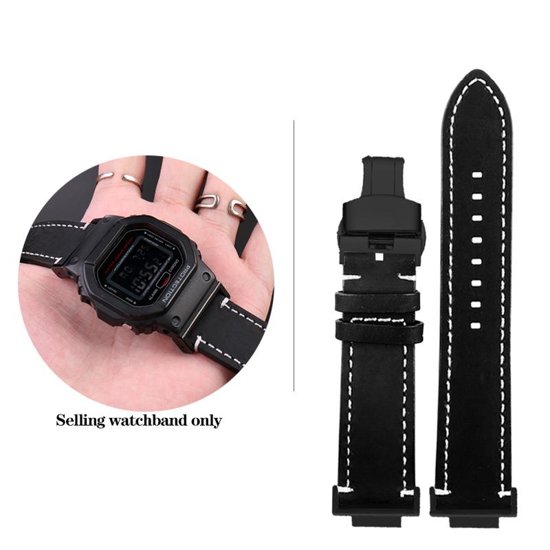 DW-5600 Винтажный кожаный ремешок для часов G-SHOCK Casio DW5600 GW-B5600 GW-M5610 GA 110 120 GA2100 Браслет Ремешок для часов