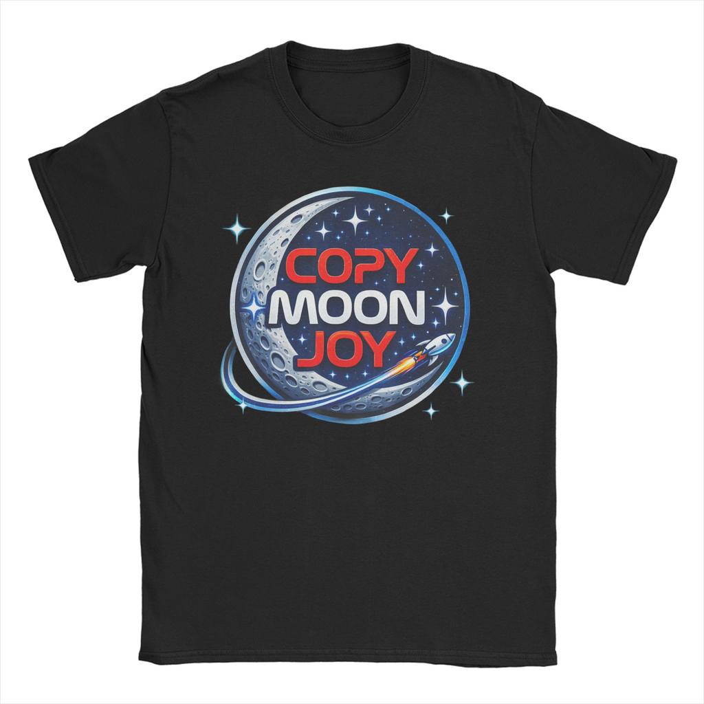 Unisex WoUnisexs Copy Moon Joy Artemis 2 T Shirt Pure Cotton Clothes Creative Short Sleeve Round Collar Tees Printing TShirt