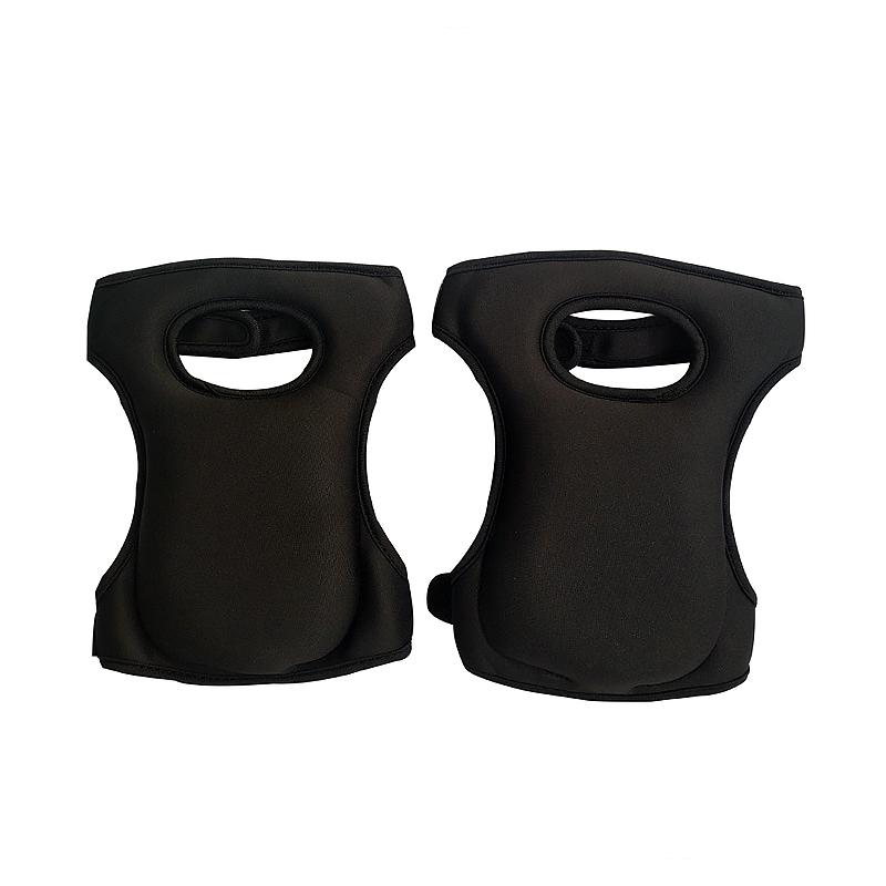 1 пара наколенников, противоскользящие защитные подушки для садоводства с ремнями, наколенники для бега и фитнеса, регулируемые наколенники