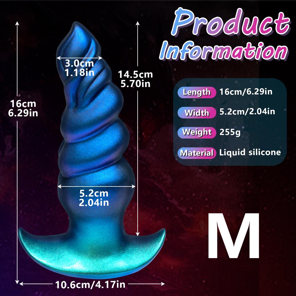 Wearable Silicone Butt Plug Dildo for Prostate Massage Male Masturbator Adult Toy Penis G-Spot Stimulator Ergonomic Design Waterproof & Easy To Clean