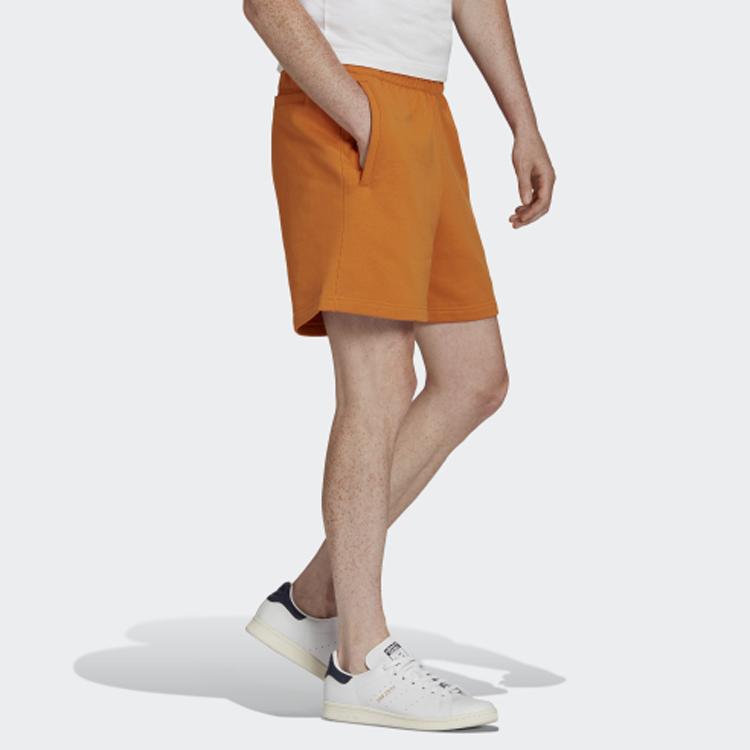 adidas Originals Trefoil C Short Ft Solid Sport Shorts Мужские брюки темно-оранжевые HF6364