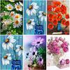 Flower DIY 5D Diamond Painting Full Round Drill Landscape Diamond Embroidery Rhinestones Mosaic Cross Stitch Home Decor Gift