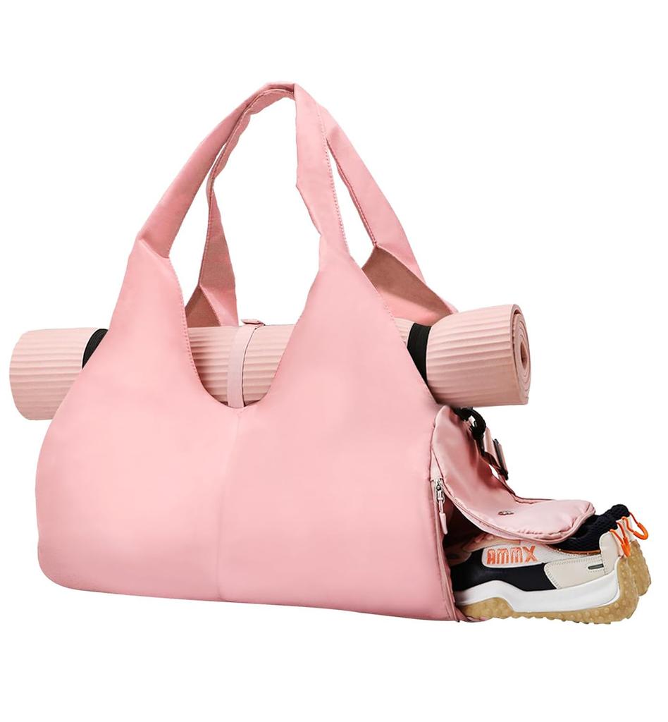 Спортивная сумка Женская сумка для йоги Большая спортивная сумка Дорожная сумка с отделением для обуви Водонепроницаемая сумка для йоги Сумка для плавания и спортзала
