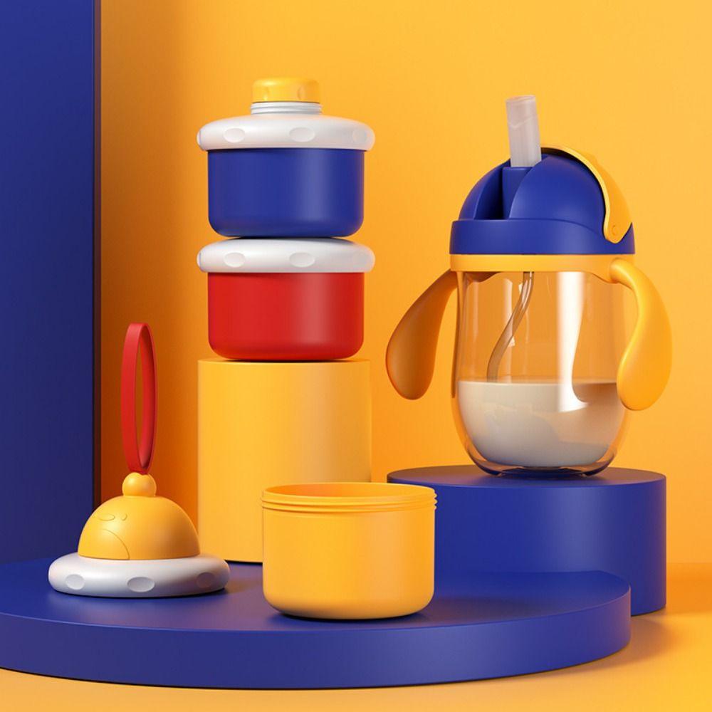 Портативный детский контейнер для хранения еды, ланч-бокс, модный детский дозатор для кормления младенцев, для младенцев и малышей