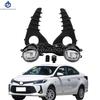 Светодиодные противотуманные фары для Toyota Vios 2020 2021 2022 Противотуманная фара для фары Крышка противотуманной фары Решетка Накладка Жгут проводов Комплект переключателей