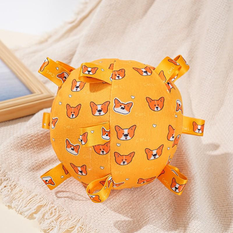 Interactive Cotton Rope Dog Toy with Plush & Sound Features