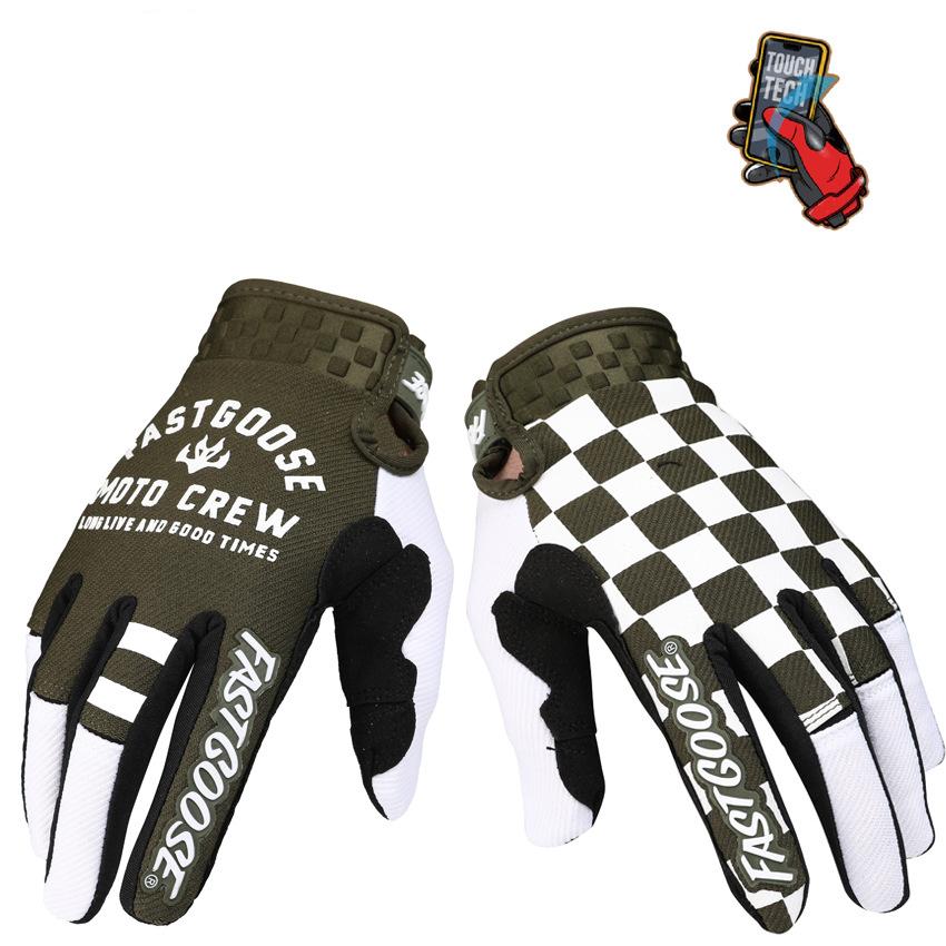Мотоциклетные перчатки для мотокросса Dirtbike для мужчин, перчатки с сенсорным экраном, перчатки для верховой езды