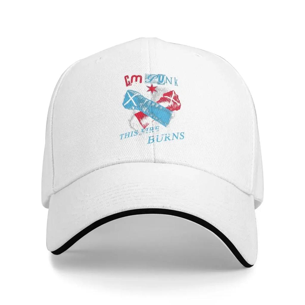 CM Punk Wrestling Trucker Trendy Baseball Caps Peaked Unisex Women Hats