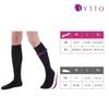 Fytto Compression High Socks with Graduated Compression Business Reduces 1067 M Men's Socks, Design, Socks, Swelling, Black,