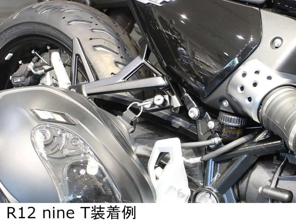 Замок для шлема мотоцикла Kijima стальной черный BMW R12/R12 nineT('24-) БМ-05015