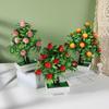 Plastic Simulation Lemon Tree Realistic Orange Tree Bonsai Artificial Fruit Plant Potted Garden