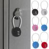 Zinc Alloy 3 Dial Digit Password Padlock Round Anti-Theft Locks NEW Wire Rope Password Lock