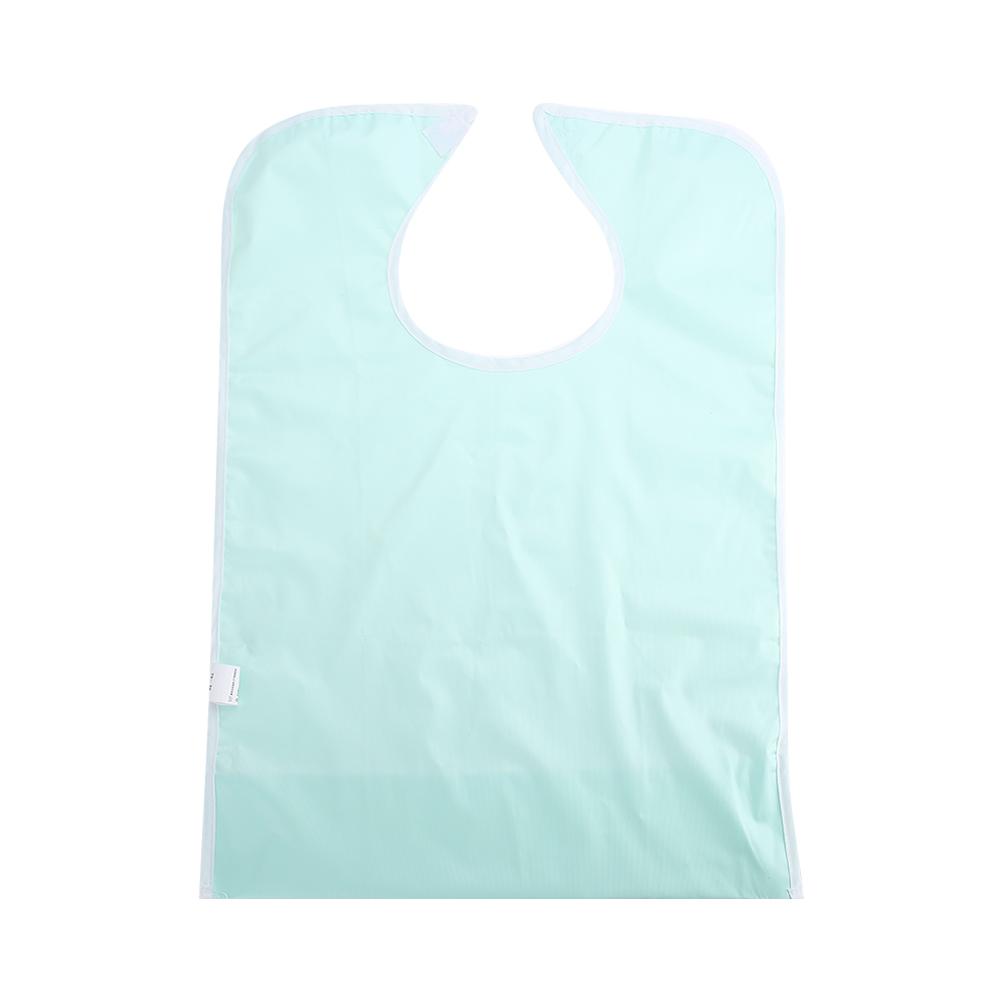 Водонепроницаемый Взрослый Пожилой Mltime ting Нагрудник Одежда Одежда или Помощь при Питании Зеленый