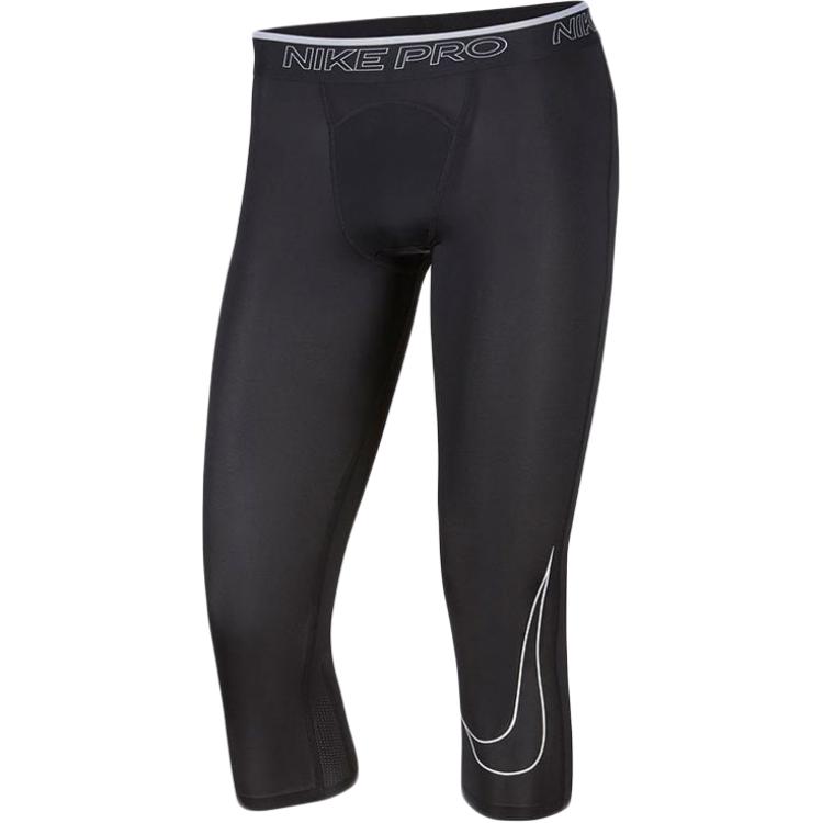 Nike Pro Dri-FIT Slim Fit Длинные брюки для фитнеса Мужские штаны Черные DD1919-010