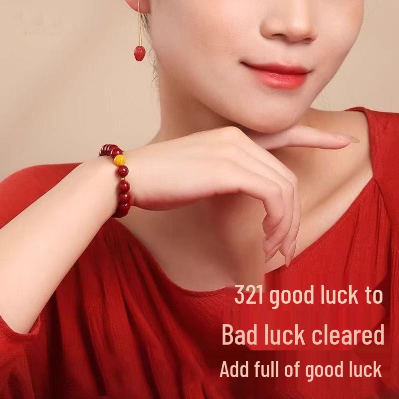 Браслет с высоким содержанием киновари и реальгар для успеха