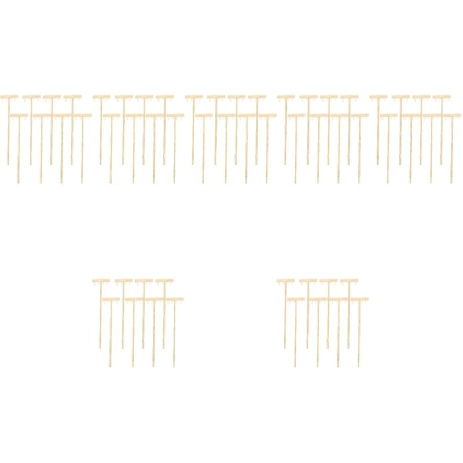 Sewroro Mini Zen Sand Rakes Miniatures 48 Pcs Zen Rake Mini Zen Garden Rakes Meditation Sand Desktop Sand Box Accessories Garden Rake Dining Table