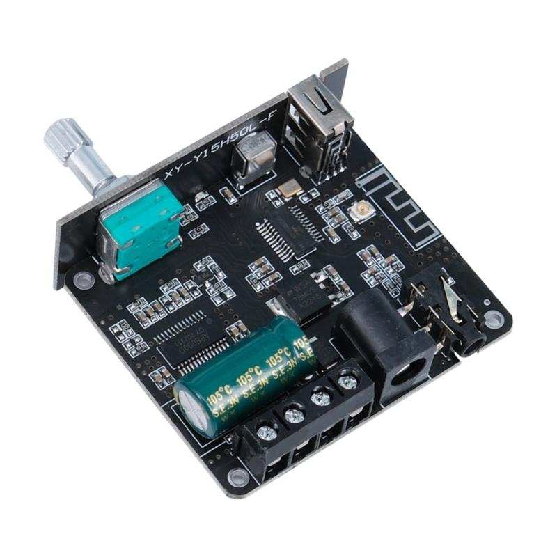 2x50 Вт Совместимая с Bluetooth 5.1 Стерео Аудио Усилительная Плата Беспроводной Hi-Fi Модуль Для DIY Домашних Автомобильных Акустических Систем