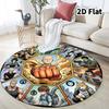 Onepunch Man Round Area Rug Carpet Rug For Living Room Bedroom Sofa Playroom Decor Nonslip Floor Mat