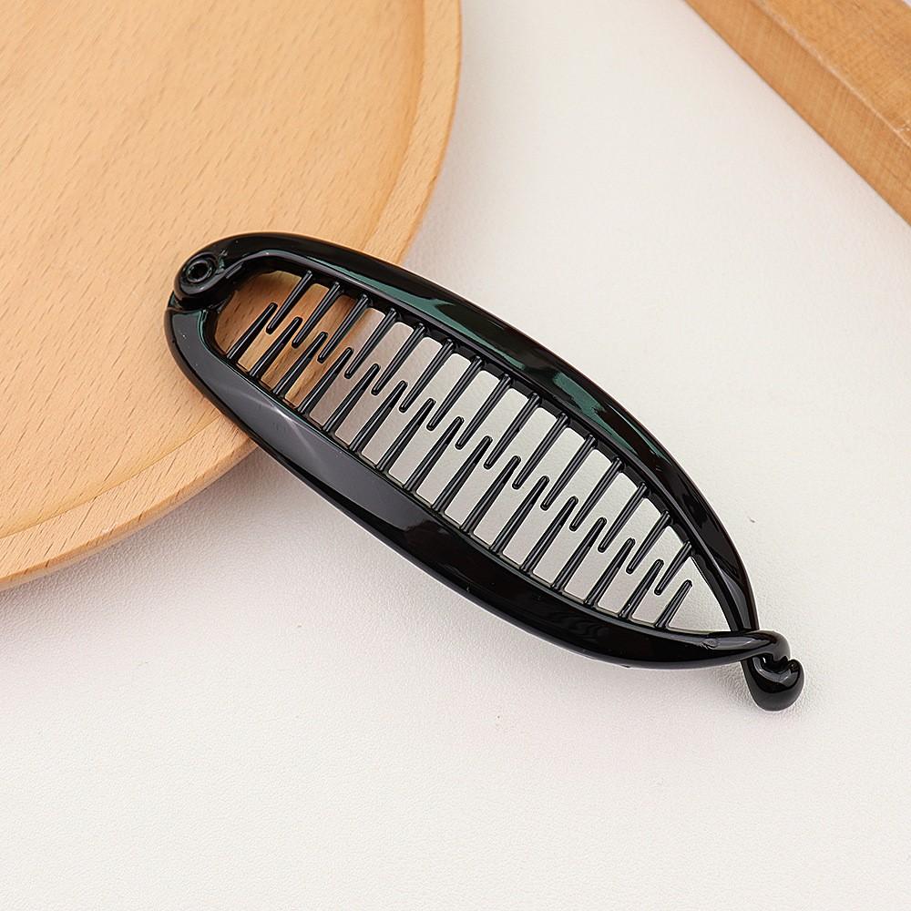 Сплошной цвет, заколка для волос «банан», женская прическа, заколки-когти, заколки, аксессуары для волос для девочек, хвостик, зажим для волос Hoder