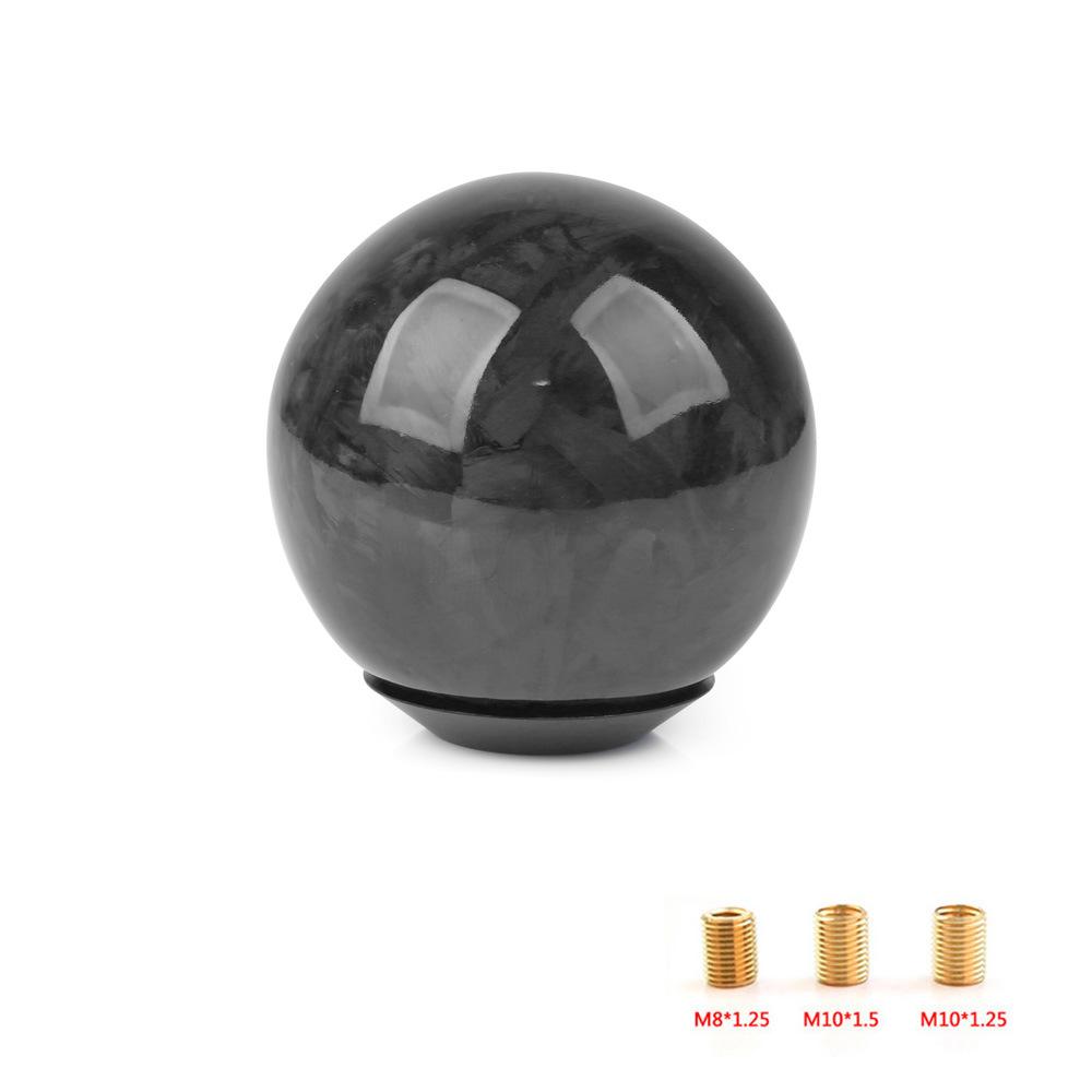 Гоночная карбоновая ручка переключения передач Универсальная автомобильная ручка механической коробки передач Овальная форма Стиль Обновление интерьера автомобиля