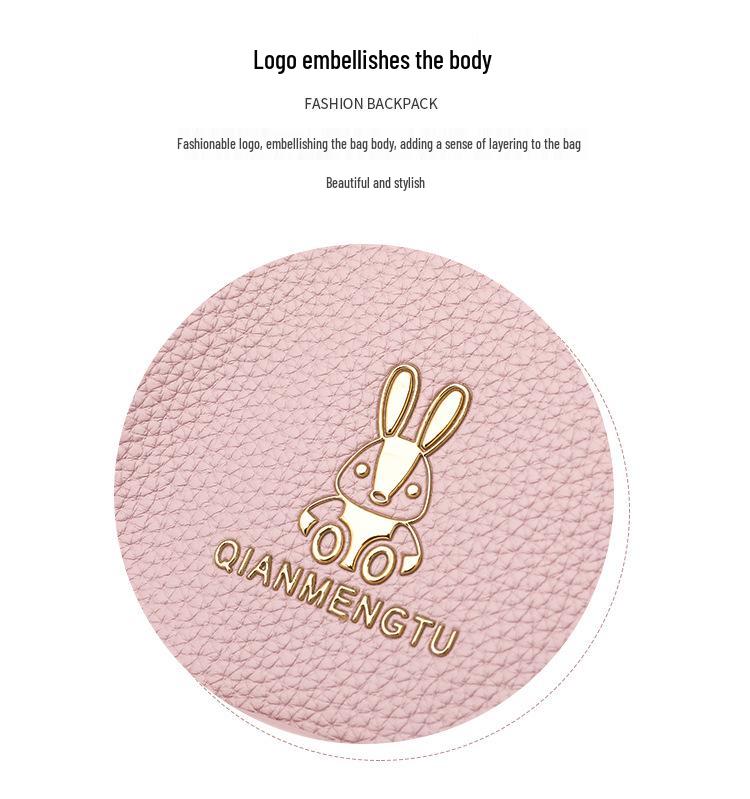 Женский модный рюкзак из мягкой ПУ кожи на осень/зиму 2025 - Элегантный европейский и американский стиль