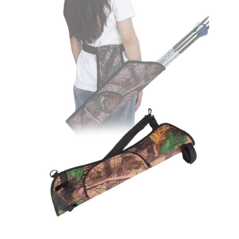 Снаряжение для стрельбы из лука Колчан для стрел из ткани Оксфорд для охоты и тренировок
