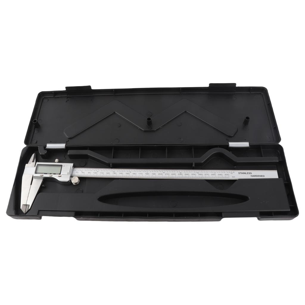 0 300mm Accurate Digital Vernier Caliper Stainless Steel Micrometer Ruler