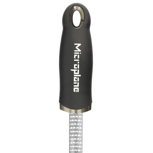 Microplane Premium Series Spice Grater, Officially Imported, 22 X 2.8 X 3.2 Cm, Black, MP-0602