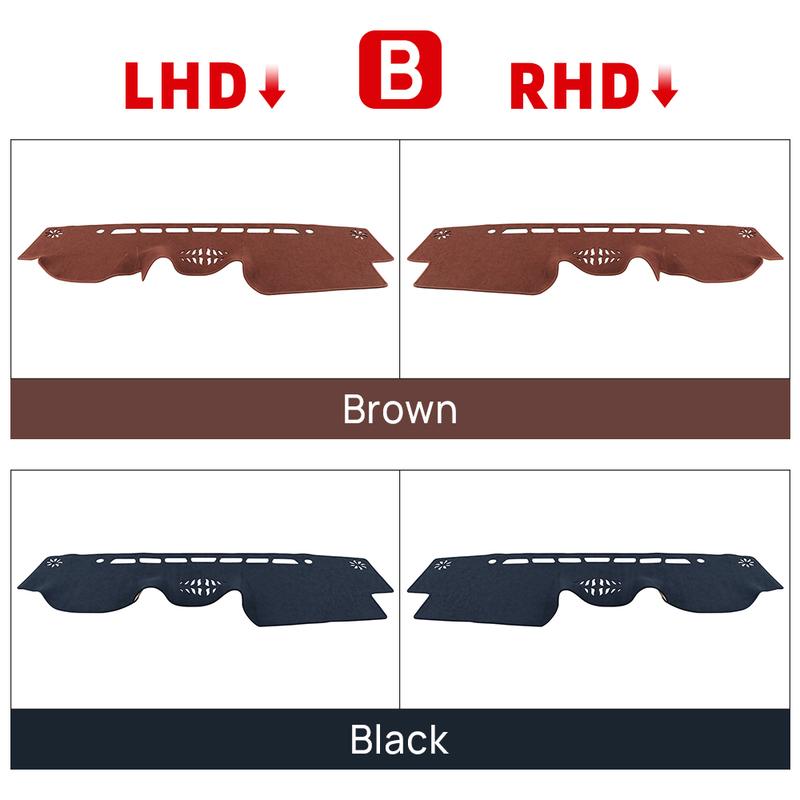Накладка на панель приборов автомобиля, коврик от бликов для Toyota Land Cruiser Prado 150 J150 2010-2016 2017 2018