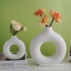 Ins керамическая ваза в скандинавском стиле, украшение, креативное простое украшение для дома, гостиной