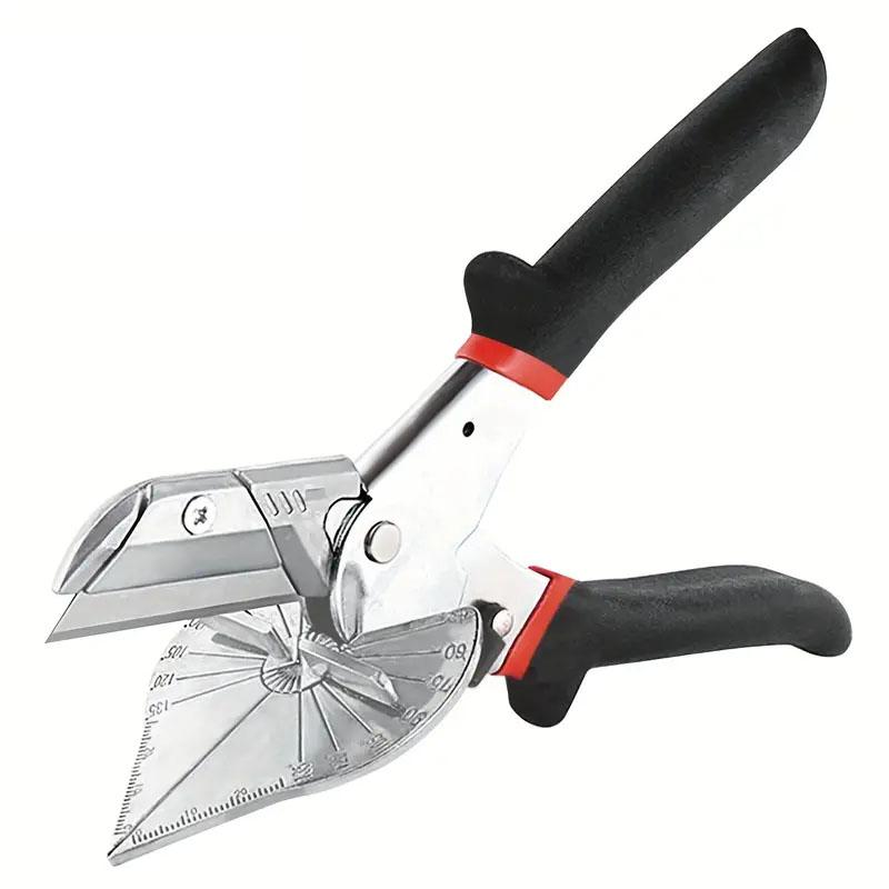 Многоугольные ножницы для скоса, угловые ножницы 45-135°, сайдинг, резак для проводов, многоцелевые ножницы для прокладки кабельных каналов, ручные инструменты