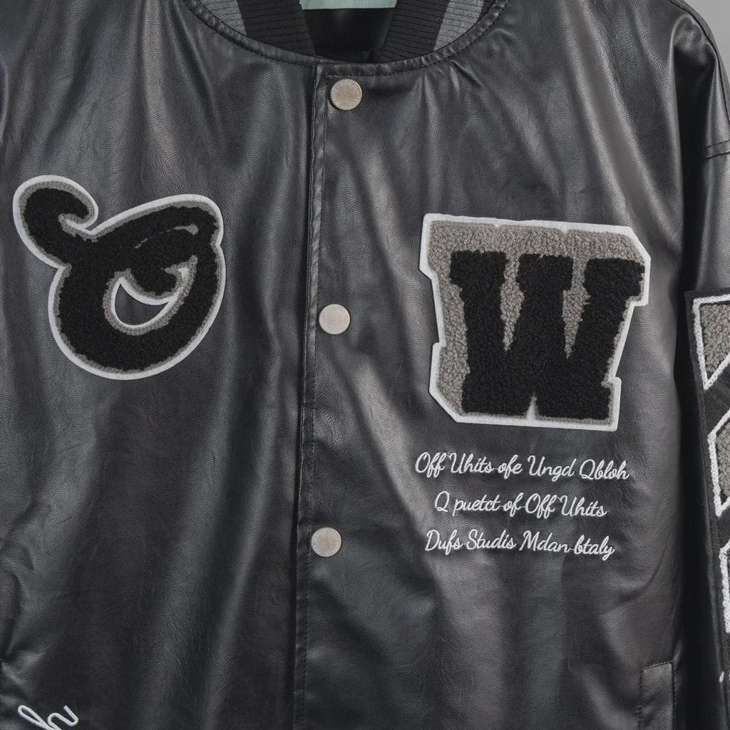 Бейсбольная куртка Moon Letter унисекс 2024 года весна/осень