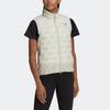 Adidas Xcity Padded Reflective Print Running Vest Women Outerwear White HM3891