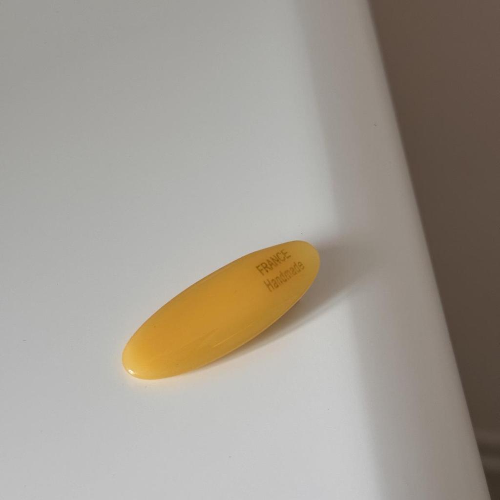 Ацетатная овальная заколка для волос Gold Label - Новый аксессуар для челки и боковых прядей