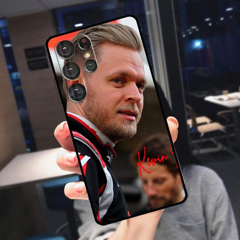 Чехол с Кевином Магнуссеном для Samsung Galaxy S25 Ultra S24 S22 S21 S23 Plus S20 FE S9 S10 S24 FE
