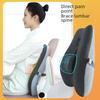 Memory Foam Lumbar Support Pillow for Posture Correction and Comfort